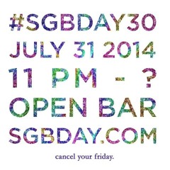 Pre #SGBDAY30 Live Mix