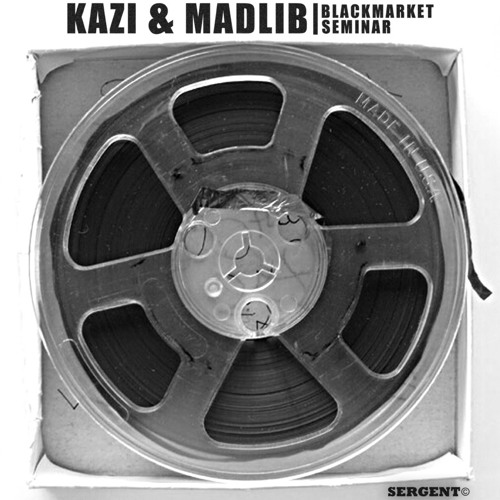 SR 108 Kazi & Madlib : Blackmarket Seminar (Unreleased 1996) 2LP