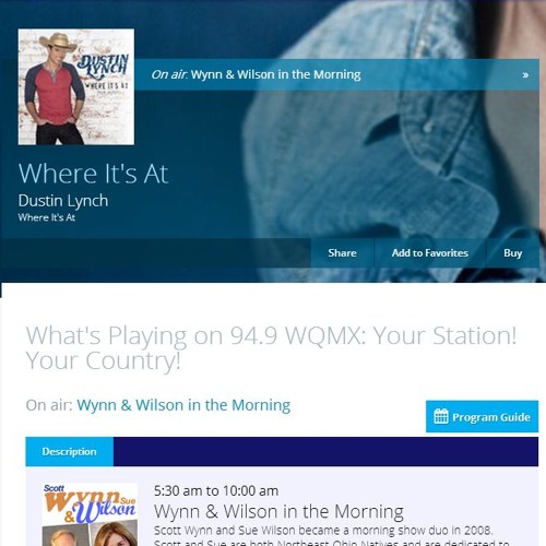 WQMX OnlineStreaming Player