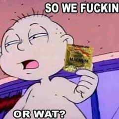 RugRats Drinking 40z