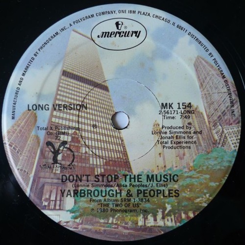 Yarbrough & Peoples - Don't Stop The Music (Principle Edit)