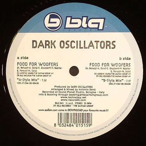 Dark Oscillators - Food For Woofers