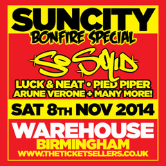 ★SUN CITY BONFIRE BONANZA★BIRMINGHAM★08 - 11 - 14★