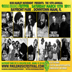The Marley Brothers Live @ 9 Mile music Festival, Bayfront Park, Miami FL 3.12.2011