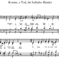 Komm, O Tod, Du Schlafes Bruder