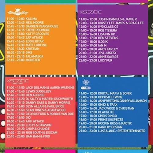 Eddie Bitar - Xstatic Summer Festival - UK - 28.06.14