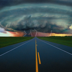 A dramatic sky
