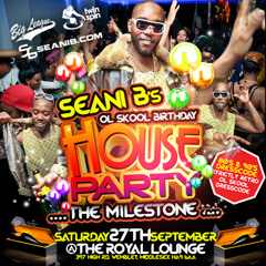 Seani B's Ol Skool Birthday House Party 2014 MIX CD