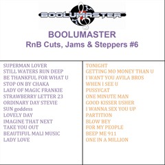 Rnb Cuts Jams & Steppers #6 Avail as Download or CD