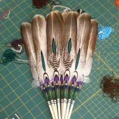 Jerald Francis (Comanche Songz, Drum tie) at Chinle