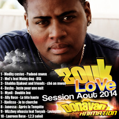 DJ Lovan -- Zouk Love Session Aout 2014 - Donavan Animation