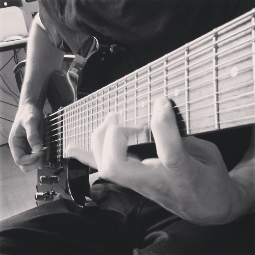 Uninspired chug-chug-twang-twang - Ibanez RG9 first test