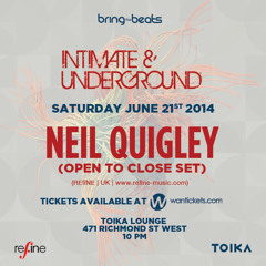 Neil Quigley - INTIMATE & UNDERGROUND v27 - June 21, 2014 - Part 2