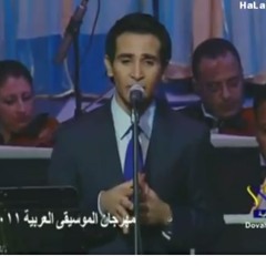 لأجل النبي ..احمد سعد فريق الانشاد الاوبرا