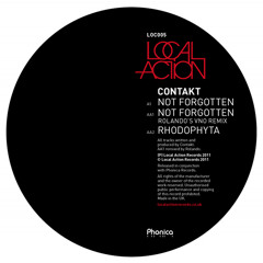 Not Forgotten 12" (w/ Rolando Remix) *snippets*