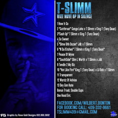 Cash Up.... T Slimm x Tony Dean