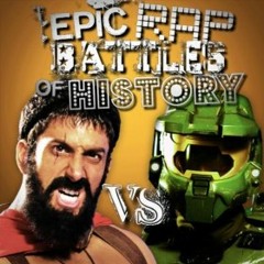 Master Chief vs Leonidas. Epic Rap Battles of History Español Latino