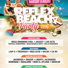 Femalicious DJs - Kytana @ Reflex BeachParty (14.08.2014)