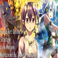 Nightcore - 'Startear' FULL Sword Art Online II Ending (Luna Haruna)