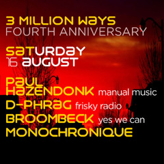3 Million Ways Anniversary 2014 Guest Mix