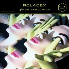 Roladex - Glass Statuette