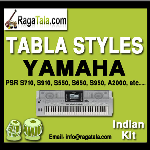 Dadra Single - Yamaha Tabla Styles - Indian Kit - PSR S710 S910 S550 S650 S950 A2000 ect