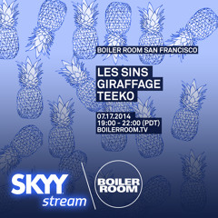 Les Sins (Toro Y Moi) Boiler Room San Francisco Mix