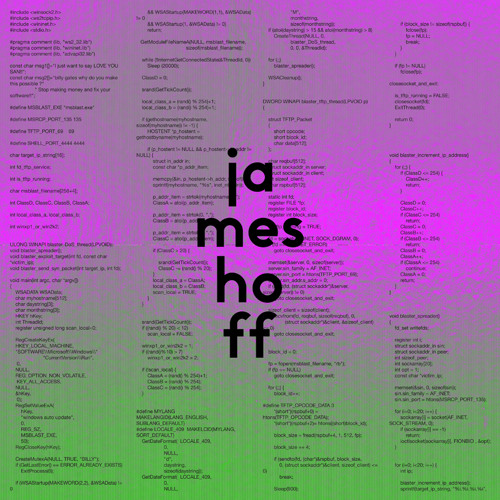 James Hoff 'ERBLAST' (PAN 55)