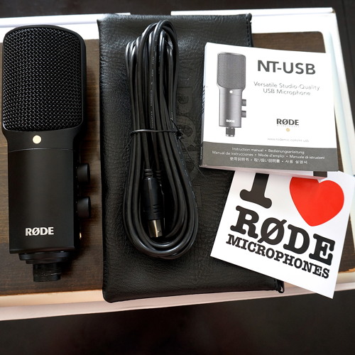 Stream Review of the new RODE NT-USB - Versatile Studio-Quality USB  Microphone by ellevox | Listen online for free on SoundCloud
