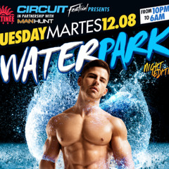 NACHO CHAPADO SESSION AT CIRCUIT FESTIVAL 2014. WATER PARK NIGHT 12-08-2014