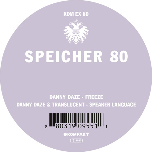 Danny Daze & Translucent - Speaker Language [Kompakt - Speicher]