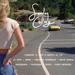 Sunday Calling x Ground Control | Dimanche 31 août