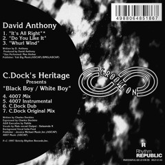 David Anthony - It's All Right