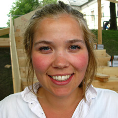 Julie on Workshop Holzbau