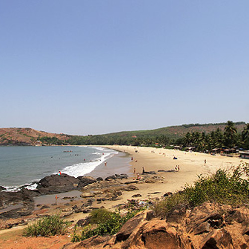 Gokarna Kudle beach India  Unplugged jam session at Pizzeria 2012 (Aum Namah Shivaya)