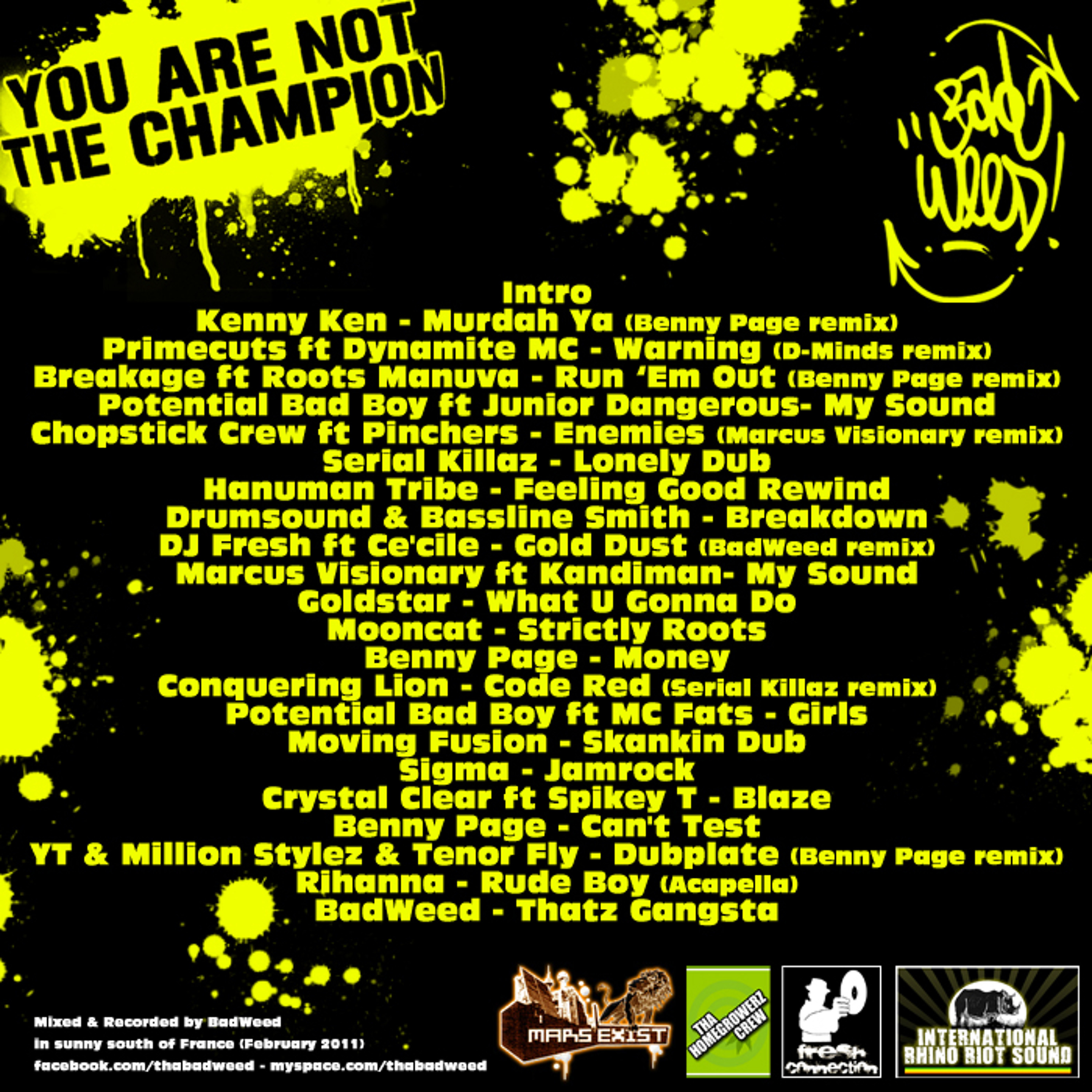 Badweed - You Are Not The Champion episode artwork