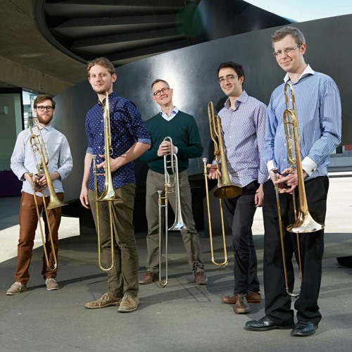 "Speaking Of Trombones..."  For Five Trombonists (2014)