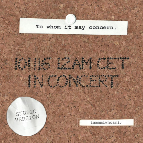 iamamiwhoami - u2; in concert studio version - preview