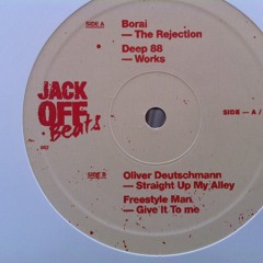 Oliver Deutschmann - Straight Up My Alley (Jackoff Records)