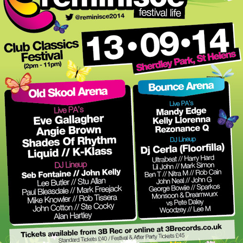 Lee Butler - Reminisce Old Skool Arena Mix 2 - Live