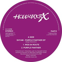 [HW014] Shyam - Purple Panther EP 12"