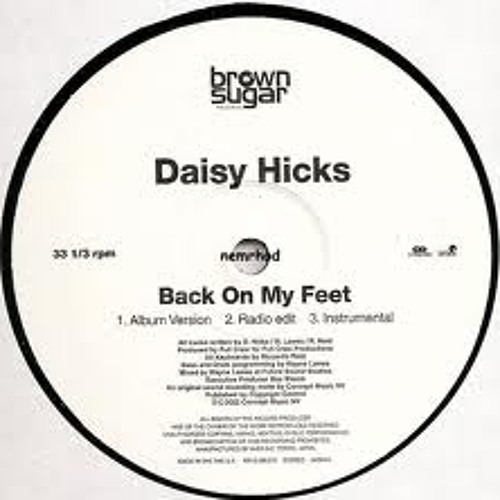 DAISY HICKS - BACK ON MY FEET ( EXTEND CARLOS DJ )