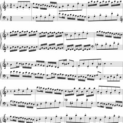 Bach Invention N°8 - BWV 779 FA Majeur