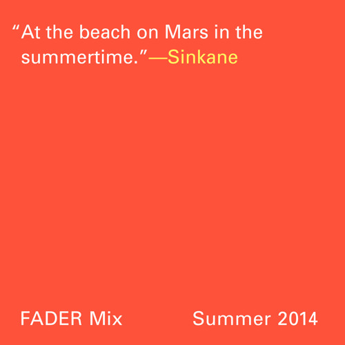 FADER Mix: Sinkane