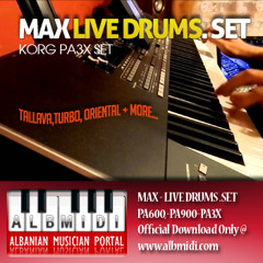 Korg Pa3X MAX LIVE SET