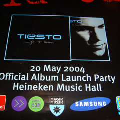 Tiesto - Live @ Just Be Release Party, HMH (Amsterdam, NL) 20.05.2004