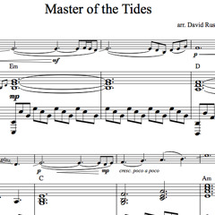 Stream Master of the Tides Piano Accompaniment by Lindsey Stirling Sheet  Music | Listen online for free on SoundCloud