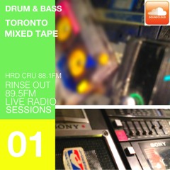 TDot DrumandBass Live Radio Session 1 HRD CRU RINSE OUT