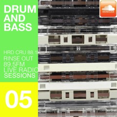 TDot DrumandBass Live Radio Session 5 HRD CRU RINSE OUT