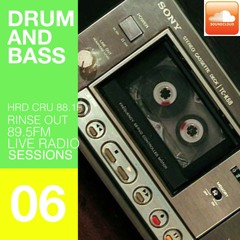 TDot DrumandBass Live Radio Session 6 HRD CRU RINSE OUT